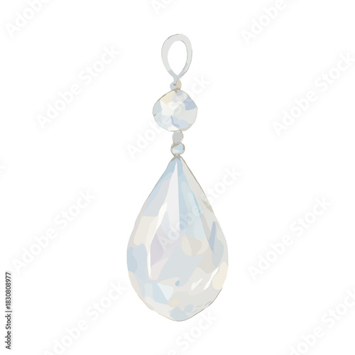 Diamond Pendant, Luxury Jewelry Accessory