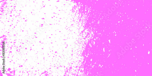 Pink paint brush stain isolated on white background, modern and superior. eps 10