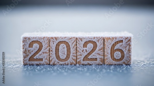 Frosted Wooden Blocks Forming 2026