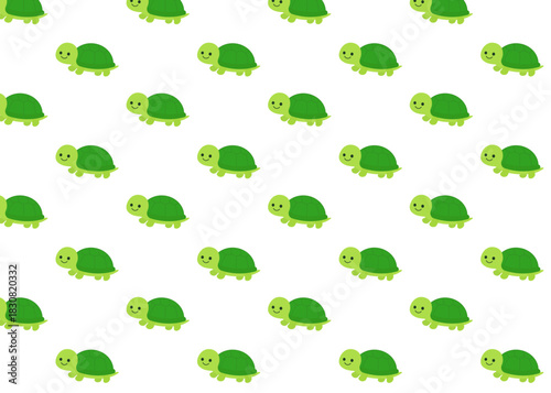 亀　パターン壁紙