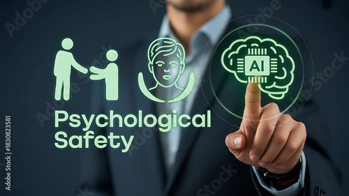 Promoting Psychological Safety through Artificial Intelligence and Human Connection in Business Environment