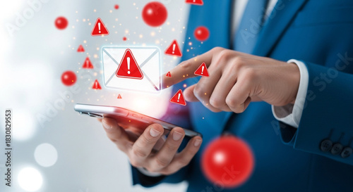 Be alert to scam email and phishing attacks using your mobile device, protecting data and preventing fraud with cybersecurity measures today!