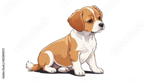 かわいい犬のイラスト