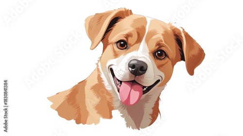 かわいい犬のイラスト