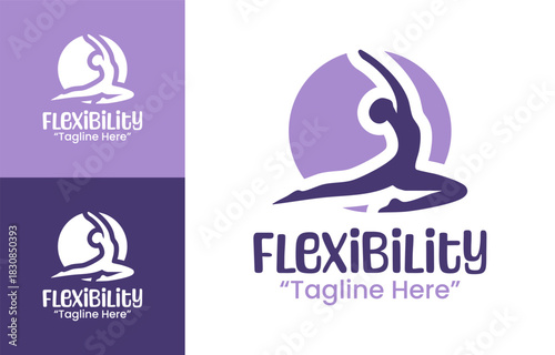 Flexibility Logo Balance Mobility Identity