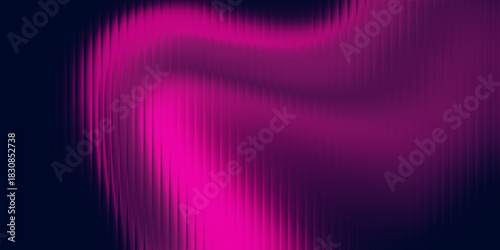 Wallpaper Mural Vibrant Purple Light Waves Abstract Background With Deep Navy Edges And Glow Torontodigital.ca