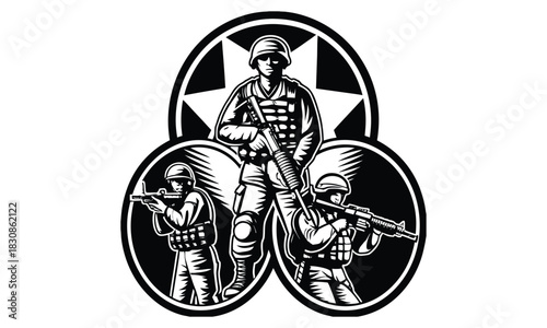 Soldier Silhouettes Collection