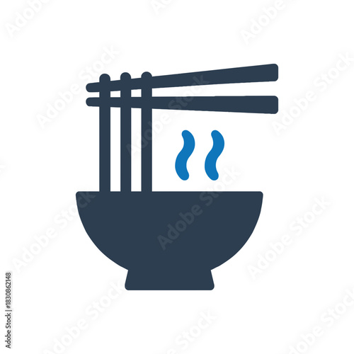 Asian Ramen Noodle Bar Icon