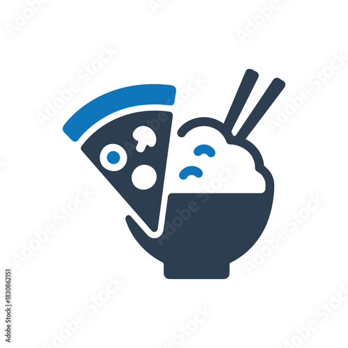 International Buffet Food Court Icon