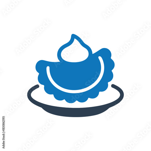 Asian Dumpling Appetizer Dish Icon