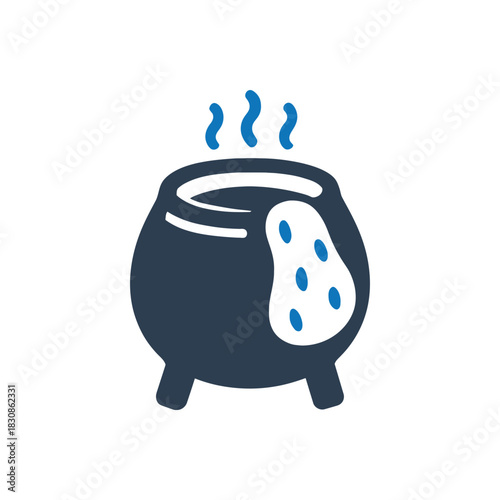 Traditional Cauldron Stew Pot Icon