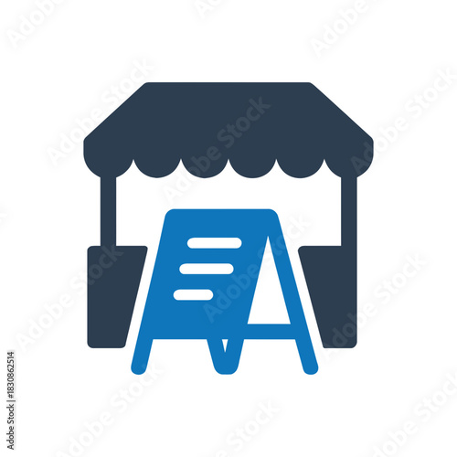 Street Food Menu Sign Icon