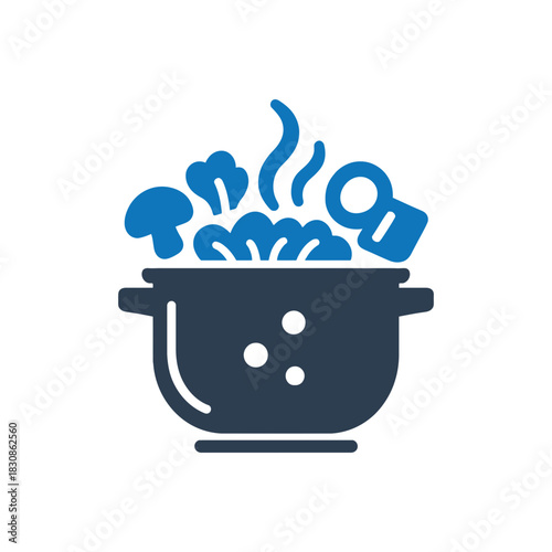 Healthy Vegetable Stew Pot Icon