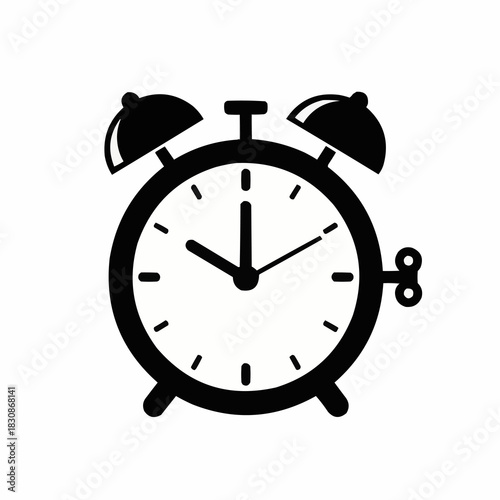 Alarm Clock Icon - A Timeless Symbol of Wake-Up and Timekeeping.