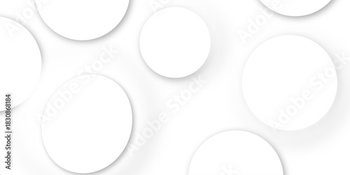 abstract business background circle. Round with shadow Round white paper elements with shadow on gray background for design. Glowing circle lines design. Suit for poster, banner, presentation etc .
