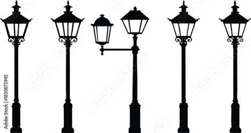 Abstract figure in contemplation graphic design element silhouette