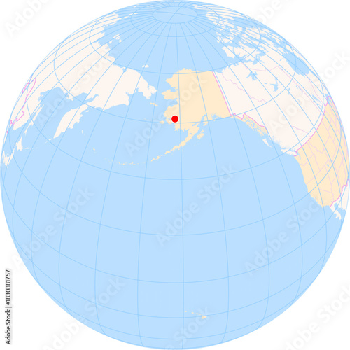Fotografía Location Map of Bethel Airport (Also See Bethel Seaplane Base) (Bethel, Alaska, United States)