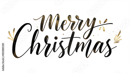 Christmas Typography Element