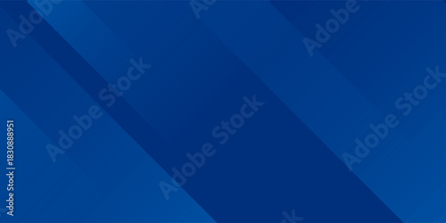 Abstract blue background with glowing geometric lines. Modern blue gradient square shape design. Futuristic technology concept. Suit for brochure,