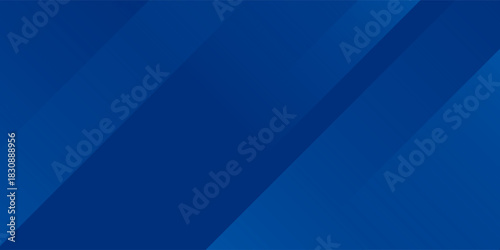 Abstract blue background with glowing geometric lines. Modern blue gradient square shape design. Futuristic technology concept. Suit for brochure,