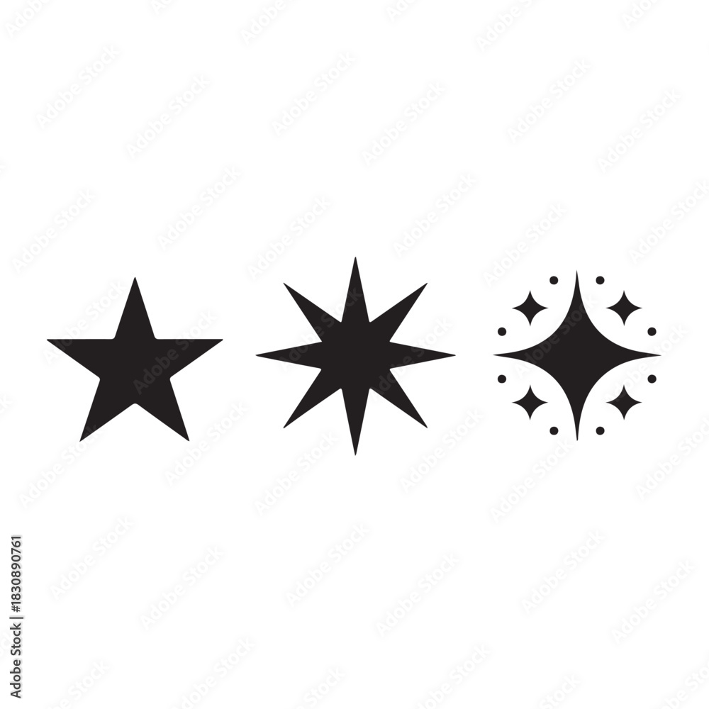 Obraz premium Snow Globe Icons Set