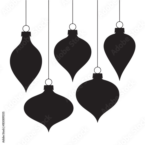 Snow Globe Icons Set