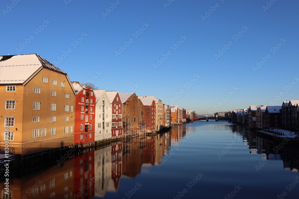 Fototapeta premium Beautiful riverside
