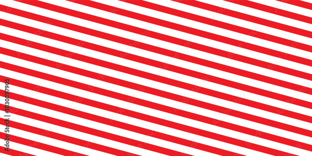 Obraz premium Geometric red lines and halftone dots in red colors, Seamless background christmas modern