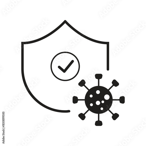 Shield icon. Security symbol template for logo vector illustration collection for graphic and web design.