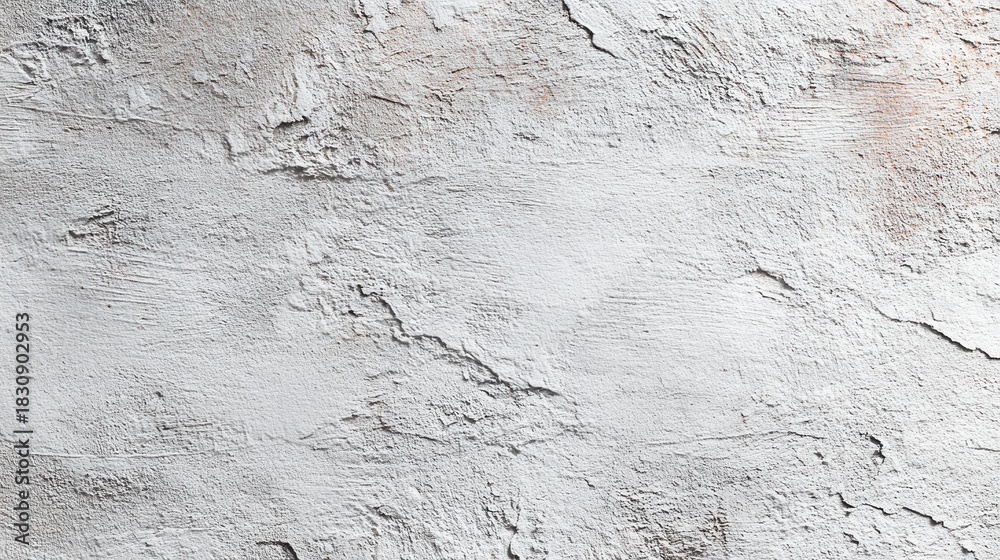 Obraz premium Textured White Plaster Wall Background