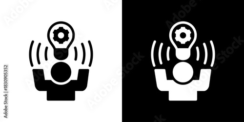 Awareness Icon Vector Illustration. Flat Style Design Created For Creative Flexibility In Light And Dark Versions. 