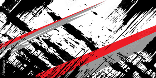 abstract racing background banner vector