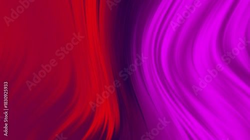 Bright abstract purple and pink wave pattern with motion blur and colorful lines for technology design backdrop