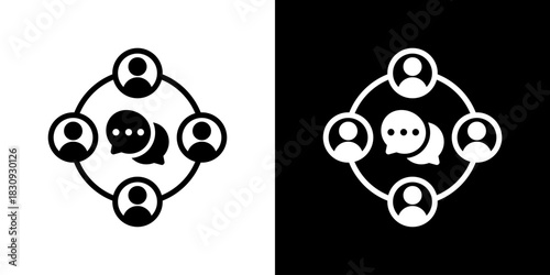 Circle Icon Vector Illustration. Flat Style Design Created For Creative Flexibility In Light And Dark Versions.
