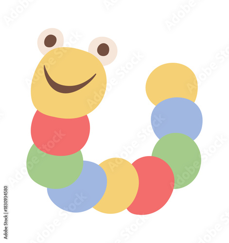 Funny caterpillar toy for children
