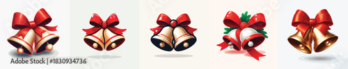 Jingle Bells for Christmas Vector Illustration
