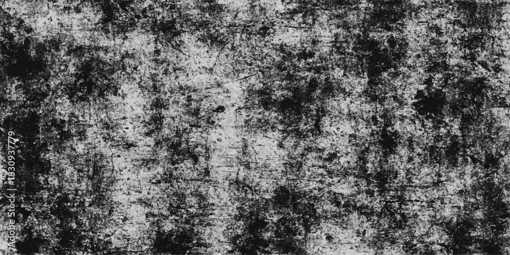Obraz premium Black and white grunge textured background with old wall and vintage surface