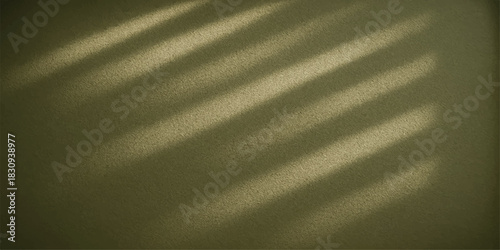 Green fabric texture with ripples of silk like a desert dune pattern
