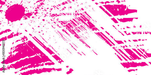 grunge pink splats vector background