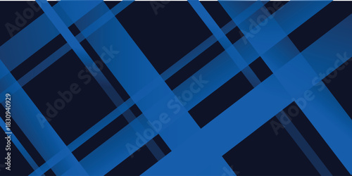 Blue black abstract background geometry shine and layer element vector for presentation design. Suit for business, corporate, institution, party, festive, seminar, and talks