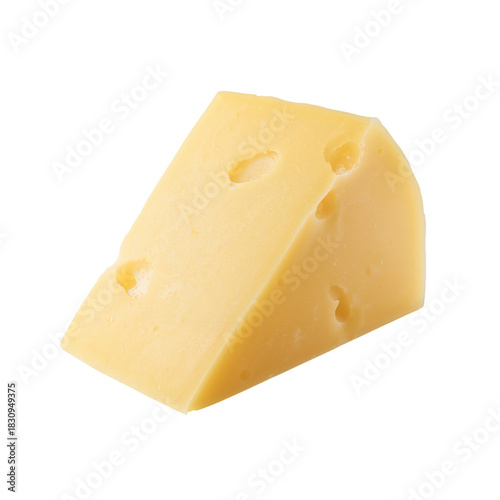 Cheddar Cheese Block Displayed on a Plain Background for Cooking or Snacking ...
