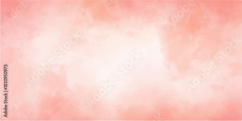 Abstract watercolor pink grunge texture on vintage aged paper background. dirty, sky, antique, parchment, ancient, cloud
