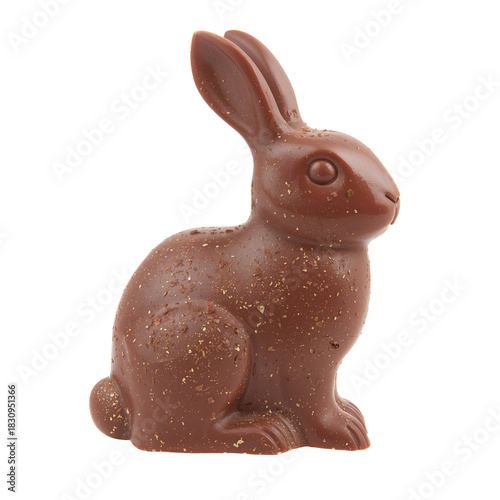 Chocolate Bunny Ideal for Easter Celebration and Sweet Treats for Family Gath...