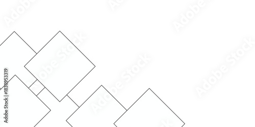 Vector illustration of a business report featuring an abstract geometric background with pyramid shapes and a checklist form marked with a pencil to represent a financial choice or test