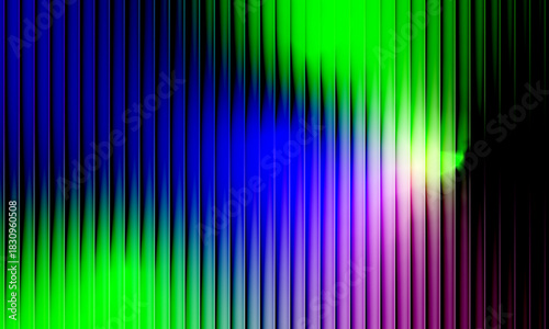 Ultra Smooth Abstract Linear Gradient Background with Glowing Vertical Neon Stripes, Soft Shadow Blending, and Futuristic Light Effects