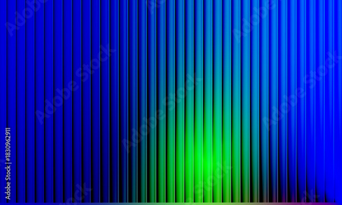High Tech Abstract Blue Light Beam Background with Vertical Gradient Stripes, Dark Soft Shadows, and Energetic Futuristic Glow