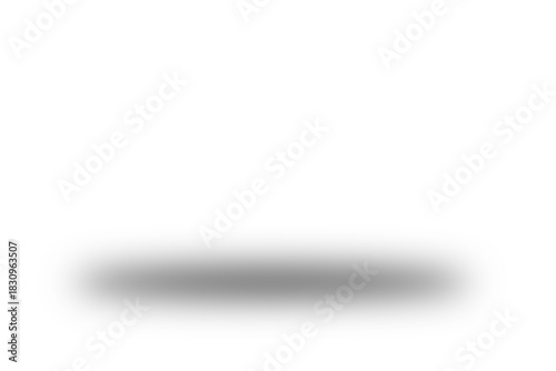Wallpaper Mural Soft blurred shadow effect graphic, floating product shadow element, realistic isolated mockup shading for design and presentation Torontodigital.ca