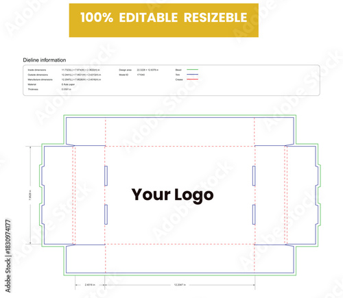 packaging box packaging box die lines custom dimensions tray boxes label and packaging die lines design printable product packaging layout,
