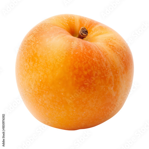 Fresh Yellow Apple With a Smooth Surface Ready for a Healthy Snack or Dessert...