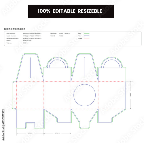 dieline template box dieline die lines packaging custom tuck end window cake box dieline cardboard box dieline pizza box dieline printable product packaging layout,
